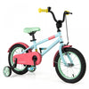 Costway 14" Kids Bike With Adjustable Saddle Handlebar Removable Training Wheels Handbrake Red