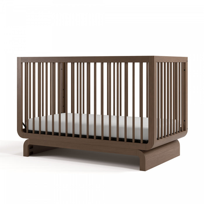 Storkcraft Santorini 5-In-1 Convertible Crib - Hazelnut