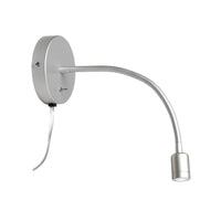 Dainolite Wynne LED Wall Sconce 3w Silver Finish Lamp