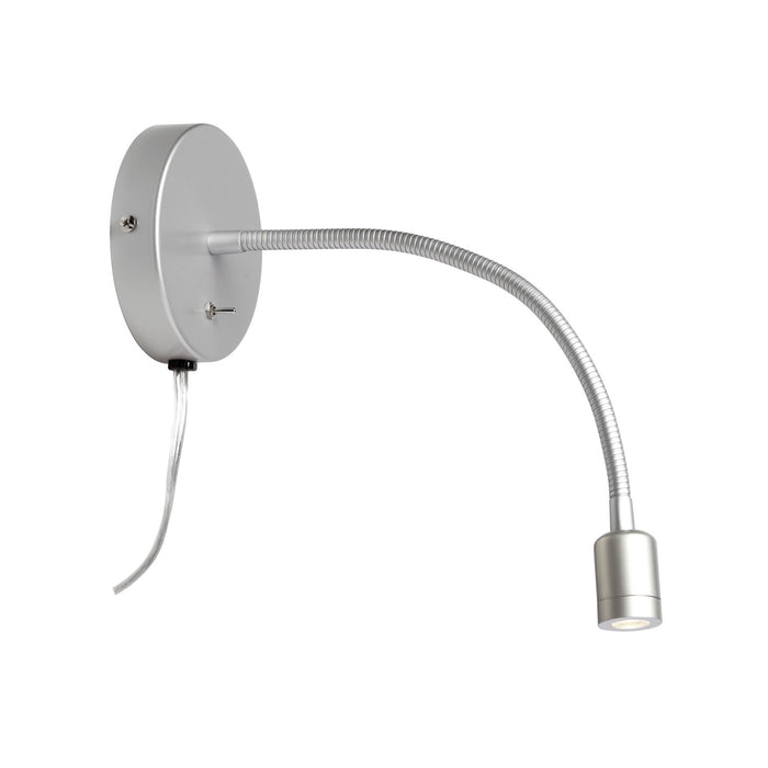 Dainolite Wynne LED Wall Sconce 3w Silver Finish Lamp