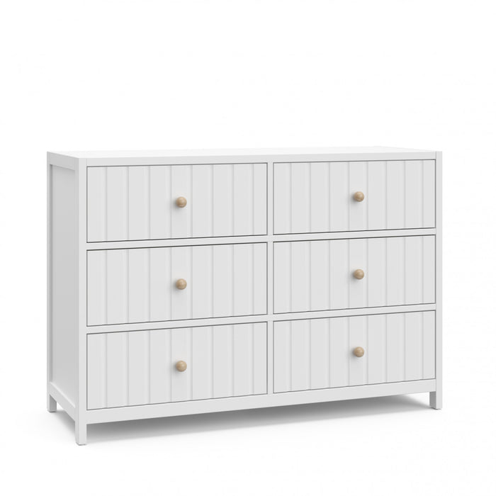 Graco Teddi 6 Drawer Dresser - White