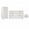Granville Modern 3-Piece Dresser Set in White | Ensemble de commode 3 pieces Granville Modern en blanc
