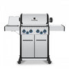 Broil King Baron S 490 Pro IR 4-Burner 40,000-BTU Propane Gas BBQ - 677344 Grill | Broil King Baron S 490 Pro IR 4-bruleurs 40 000 BTU Barbecue a gaz propane - 677344