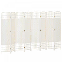 HOMCOM 5.6ft Folding Room Divider, Freestanding Privacy Screen for Bedroom