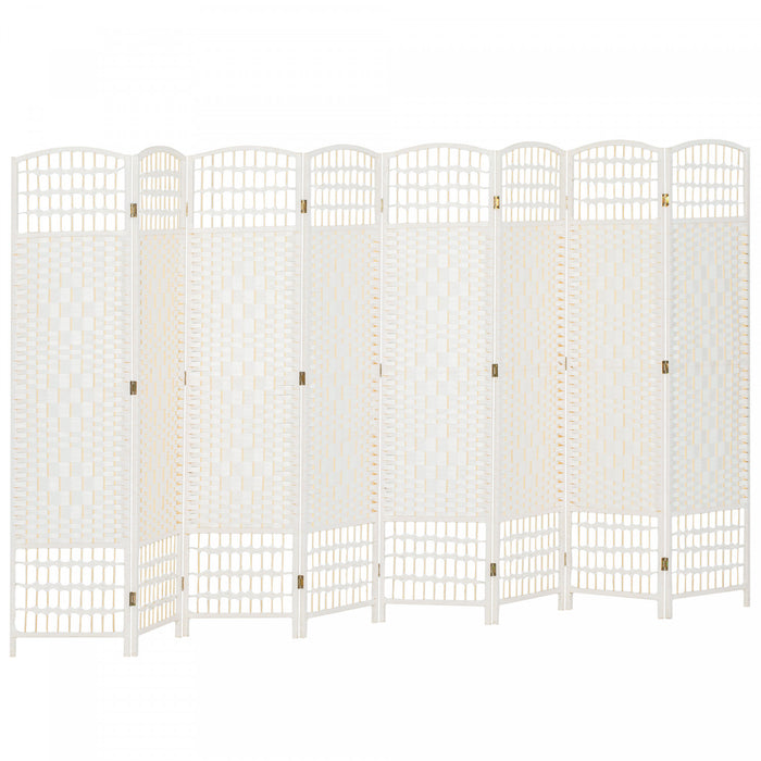 HOMCOM 5.6ft Folding Room Divider, Freestanding Privacy Screen for Bedroom