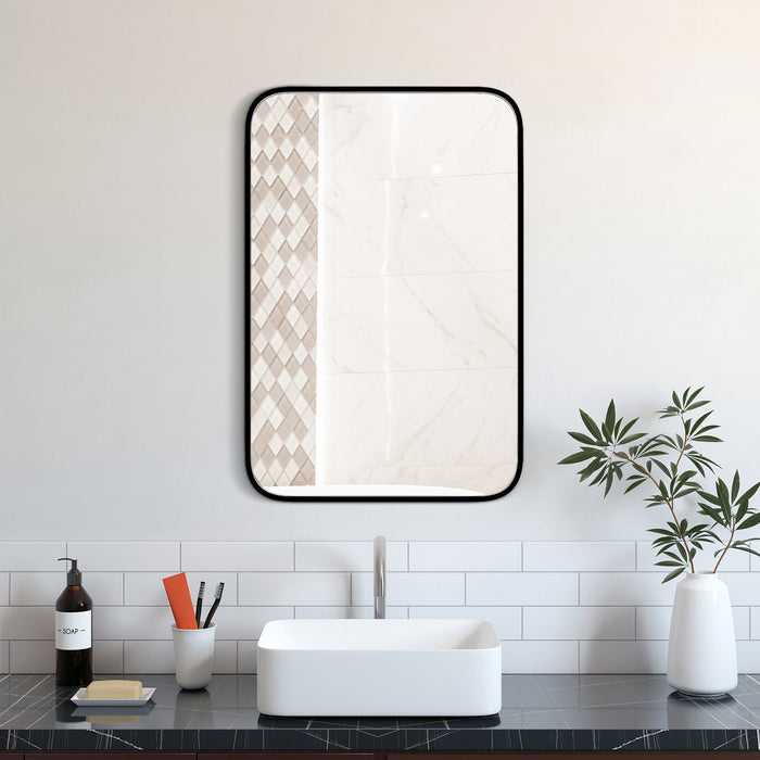 Jaxa Black 36\" Mirror