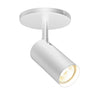 Dainolite Stanly 1 Light Spotlight Matte White Lamp
