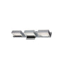 Dainolite Viola 3 Light LED Wall Vanity Light Polished Chrome Finish Lamp|Lumière de coiffeuse murale Viola de Dainolite avec fini chromé poli et 3 ampoules à DEL