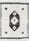 Lyra Contemporary 9'10\" x 12'10\" Area Rug in Ivory Indoor Area Rug