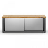 Gladiator Storage Shoe Bench - Silver Tread|Banc de rangement pour chaussures de Gladiator - bande de roulement argentée