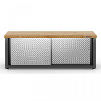 Gladiator Storage Shoe Bench - Silver Tread