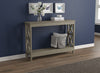 47” Console Table With 1 Shelf - Dark Taupe | Console de 47 po avec 1 tablette - taupe foncé