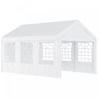 Outsunny 20'x13' Heavy Duty Party Tent, Portable Sun Shelter With Sidewalls W
