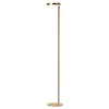 Dainolite Fia 1 Light LED Floor Lamp Aged Brass|Lampe à pied Fia de Dainolite avec fini laiton vieilli et 1 ampoule à DEL