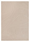 Pearl Hills Beige Washable Shag Area Rug 5'x7' Indoor Area Rug