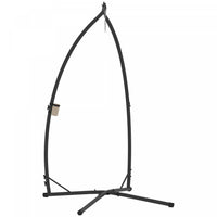 Outsunny Hammock Chair Stand, Steel Hanging Chair Stand Only w/ Cup Holder