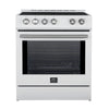 Forno Leonardo Espresso 30" Slide-In Induction Range, White -FFSIN0982-30WHT | Cuisiniere a induction encastrable Leonardo Espresso de 30 po, blanche – FFSIN0982-30WHT