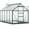 Outsunny 10.2' X 6.3' X 6.6' Clear Polycarbonate Greenhouse Large Walk-in Green House Garden Plants |Outsunny 10.2' X 6.3' X 6.6' Entree Jardin Serre Polycarbonate Panneaux Plantes Fleur Croissance Abr