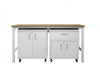 Fortress Modern 3-Piece Garage Set in White Garage Storage | Ensemble de garage moderne Fortress 3 pieces en blanc