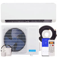 HOMCOM 18000 BTU Mini Split Air Conditioner, 22 SEER2 Wifi Enabled AC Unit