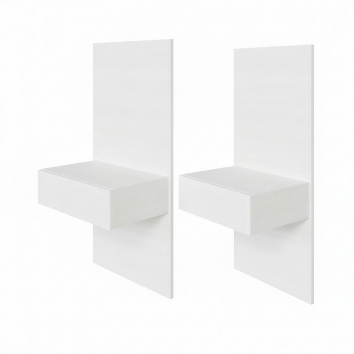 Milano Floating Nightstand Extension Panel Set of 2