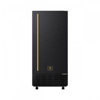 Forno Cristallo 15 Inch Freestanding/Undercounter Ice maker, 66.1 lbs, Black- FIMBI7307-15BLK Ice Maker