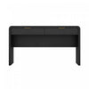 Grace Modern 54" Office Desk in Black and Gold (2-Drawer) | Bureau moderne Grace 54" en noir et or (2 tiroirs)