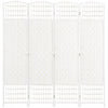 Homcom 4 Panel Folding Room Divider 5.6 Ft Privacy Screen Panel