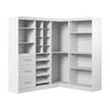 Bestar Pur 83 W Walk-In Closet Organizer - White|Organisateur de pièce-penderie Pur de Bestar de 83 po (L) - blanc