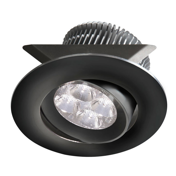 Dainolite Smpled 8 Pot Light Black Dimmable Adjustable Tilt Angle Lamp