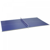 Soozier 9 ft Folding Table Tennis Ping Pong Table Conversion Top with Net