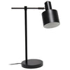 Camden Industrial Metal Desk Lamp, Onyx, 21.8\"H