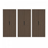 Rivington Modern 38\" Bookcase Cabinet in Walnut - Set of 3