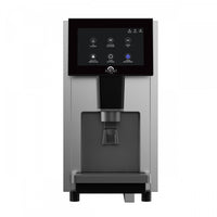 Forno Fresco 10 in Countertop Ice Maker & Dispenser, 66 lbs, Stainless Steel- FIMDP7383-10