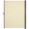Outsunny 118" X 79" Retractable Side Awning Patio Outdoor Folding Privacy Screen With Resistance To |Outsunny Ecran De Confidentialite Pliant Pour Auvent Lateral 118"x79" Creme