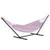 Outsunny 11.8'l Hammock Stand Extra Long Heavy Duty Straight Pole Day Bed Swing Metal Frame Simple S|Outsunny 11.8'l Support De Hamac A Tres Longue Duree De Vie Poteau Droit Balancoire De Lit Cadre En