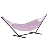 Outsunny 11.8'l Hammock Stand Extra Long Heavy Duty Straight Pole Day Bed Swing Metal Frame Simple S