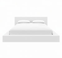 Kanso Low Platform Bed Set Queen Bed 