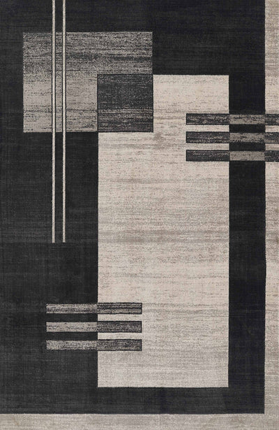 Sorelle Contemporary 7'9" x 9'10" Area Rug in Grey Indoor Area Rug | Tapis Contemporain Sorelle 7'9" x 9'10" en Gris