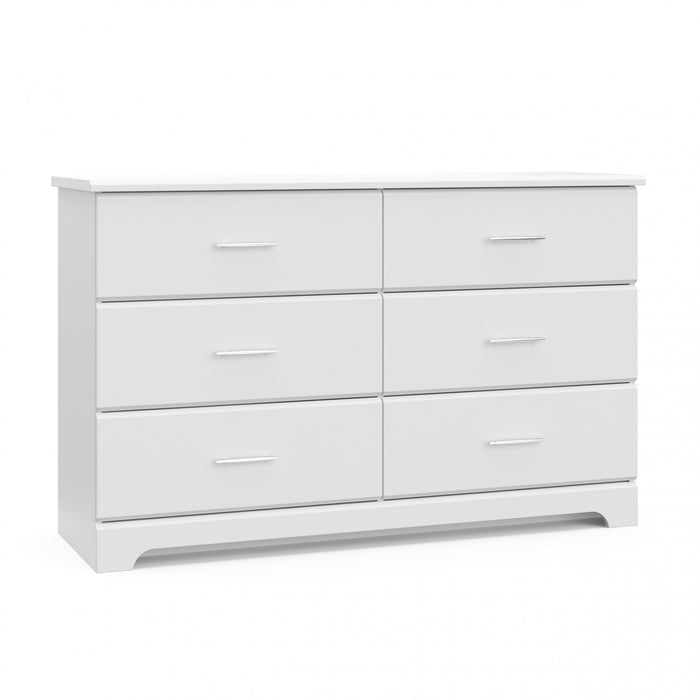 Storkcraft Brookside 6 Drawer Dresser - White