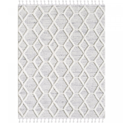Quinto Nexus Shag Area Rug - 7'7" x 10'|Carpette à poil long Quinto Nexus - 7 pi 7 po x 10 pi