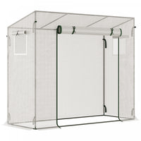 Outsunny 6.6' X 2.5' X 4.9' Walk-in Garden Greenhouse Patio Hot House, Plants Flowers Herbs Tomato G