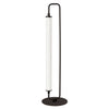 Dainolite Freya 1 Light LED Table Lamp Matte Black White Acrylic|Lampe de table Freya de Dainolite en acrylique blanc, avec fini noir mat et 1 ampoule à DEL