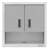 Gladiator 3/4 Door Wall Gearbox - Grey Slate|Armoire murale GearBox à portes 3/4 de Gladiator - ardoise grise