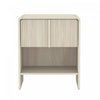 Novara Contemporary 22" Nightstand in Whitewashed Oak (1-Drawer) | Table de nuit contemporaine Novara 56 cm en chene blanchi (1 tiroir)