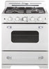 Classic Retro by Unique 30" Convection Gas Range - UGP-30CR W 