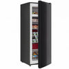 HOMCOM 7.0 Cu.Ft Upright Freezer, Compact Stand Up Freezer for Home, Black