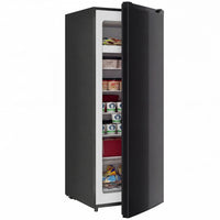 HOMCOM 7.0 Cu.Ft Upright Freezer, Compact Stand Up Freezer for Home, Black