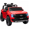 Qaba Ford Ranger Licensed 12v Powered Ride-On Car With Rear Storage, Battery Powered Kids Electric C|Qaba Ford Ranger 12v Avec Rangement Arriere, Voiture Electrique A Batterie Pour Enfants Avec Telecom
