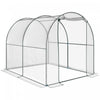 Outsunny 6.6' X 8.2' X 6.6' Dome Tunnel Greenhouse Plant Shed Garden Hot House Growing Tent W/ Roll |Outsunny 6,6 'x 8,2 'x 6,6 'dome Tunnel Serre Abri Jardin Maison Chaude Tente De Culture Avec Porte